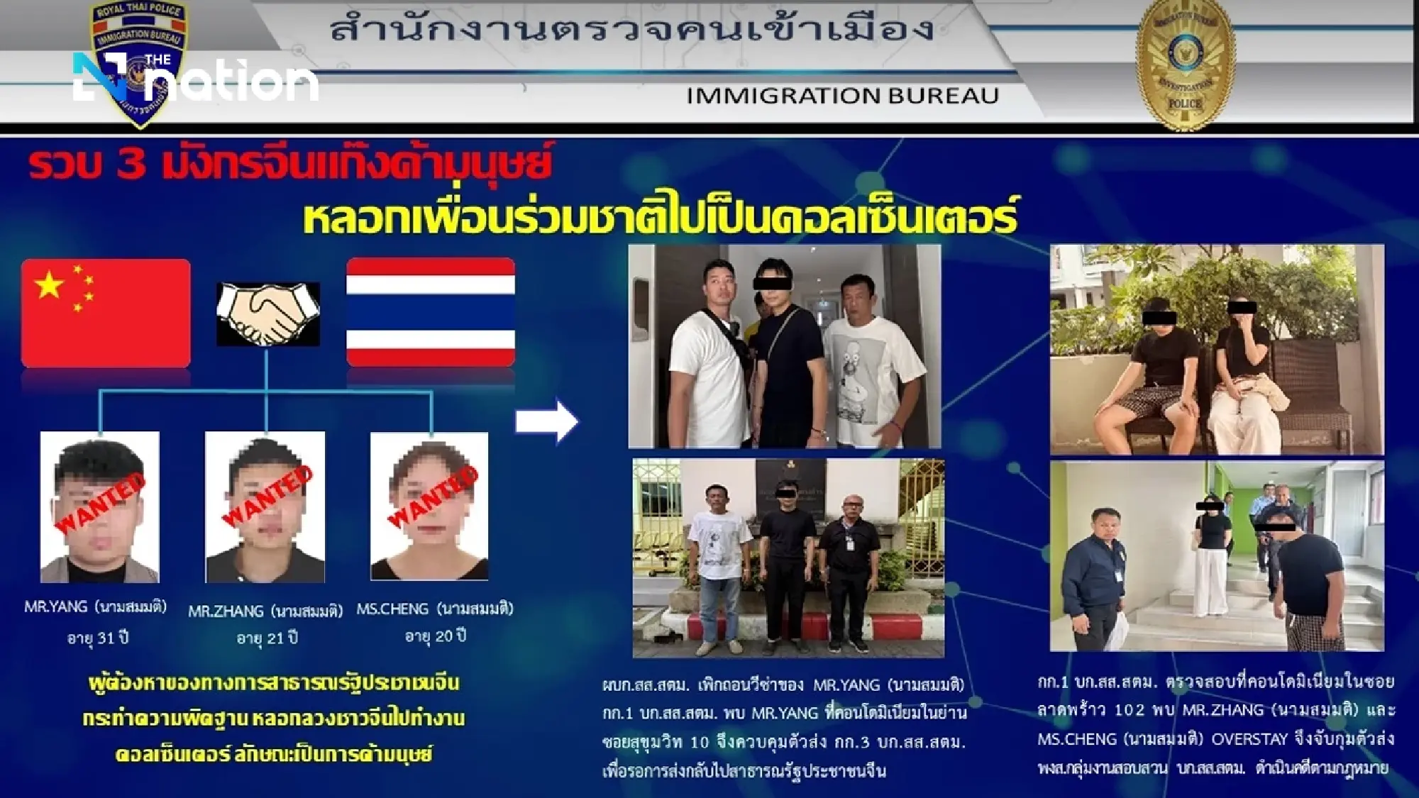 Thailand Ungkap Jaringan Kejahatan Internasional, Penipu dan TPPO, WN China Ditangkap